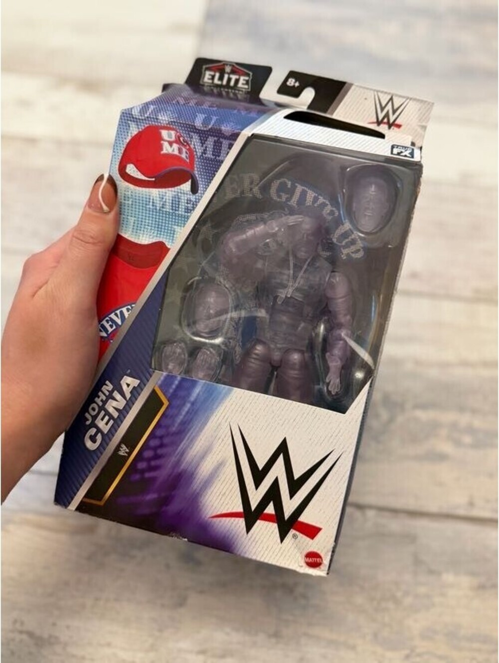 Mattel WWE Elite John Cena TrueFX Action Figure New